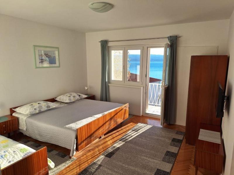 Apartment In Omis With Sea View, Balcony, Air Conditioning, Wi-Fi 외부 사진