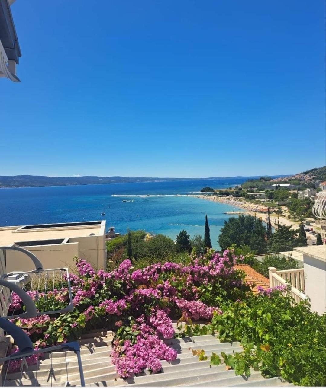 Apartment In Omis With Sea View, Balcony, Air Conditioning, Wi-Fi 외부 사진