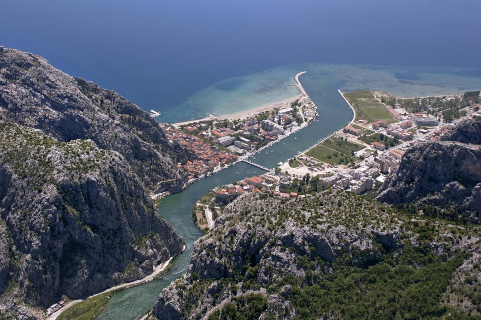 Apartment In Omis With Sea View, Balcony, Air Conditioning, Wi-Fi 외부 사진